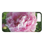 Roze Pioen foto huisje boerderij bloementuin Case-Mate iPhone Case (Achterkant (Horizontaal))