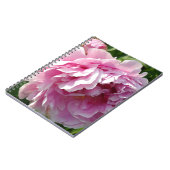 Roze Pioen foto huisje boerderij bloementuin Notitieboek (Linkerzijde)