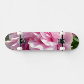 Roze Pioen foto huisje boerderij bloementuin Skateboard (Horizontaal)