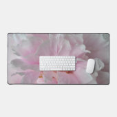 Roze Pioen in Bloei Bureaumat van Eeuwige Vreugde (Keyboard & Muis)