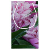 Roze Pioen Klein Cadeauzakje (Achterkant)