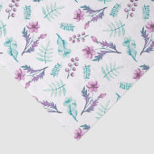 Roze Pioen Kleine Zakelijke Verpakking Tissuepapier (Detail)