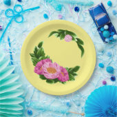 Roze Pioen Papier Bord (Feest)