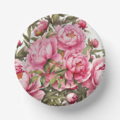 Roze Pioen  Papieren Kommen (Voorkant)