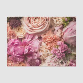 Roze pioen Roos Bloemen Achtergrond Weefselpapier Tissuepapier