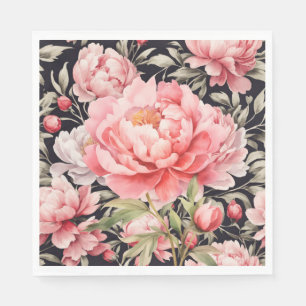 Roze Pioen Servet