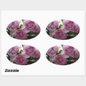 Roze Pioen Stickers (Vel)