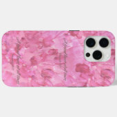 Roze Pioen Telefoonhoes-Een Vriend Liefheeft Case-Mate iPhone Case (Achterkant (horizontaal))