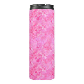 Roze Pioen Thermokop Thermosbeker