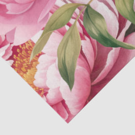 Roze Pioen  Tissuepapier