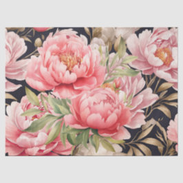 Roze Pioen  Tissuepapier