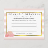 Roze Pioen Vrijgezellenfeest vakantie ideeën Kaart (Voorkant)