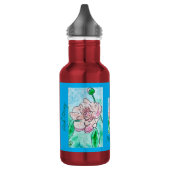 Roze Pioen Waterfles (Links)