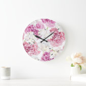 Roze Pioen Witte Tulp Grote Klok (Huis)