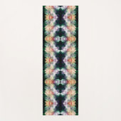 Roze pioenbloemen vermenigvuldigd Abstract Yogamat (Voorkant)