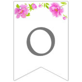 Roze Pioenen  Alle Gelegenheid Banner (Tweede vlag)