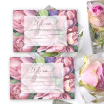 Roze pioenen - Wie ben ik vrijgezellenfeest spel