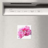 Roze Pioenmagneet Magneet (Insitu (Vaatwasser))
