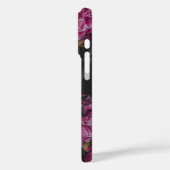 Roze pioenrozen, donkere, sombere esthetiek Case-Mate iPhone case (Achterkant / Links)