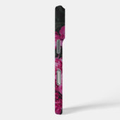 Roze pioenrozen, donkere, sombere esthetiek Case-Mate iPhone case (Achterkant / Rechts)