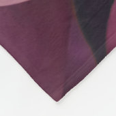 Roze Pioenrozen: luxe bloemsierkunst. Fleece Deken (Hoek)