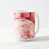 Roze Pioenrozen Mok (Voorkant rechts)