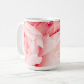 Roze Pioenrozen Mok (Voorkant links)