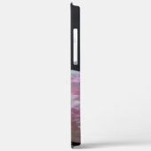 Roze pioenrozen op donkere achtergrond Case-Mate iPhone case (Achterkant / Links)