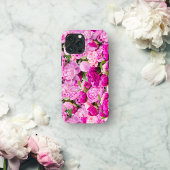 Roze Pioenrozen Patroon Case-Mate iPhone Case