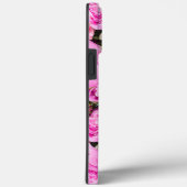 Roze Pioenrozen Patroon Case-Mate iPhone Case (Achterkant / Rechts)