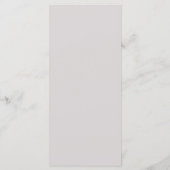 Roze pioenweergave plat menu (Achterkant)