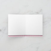 Roze Piraat Meisje Bedankkaartjes Bedankkaart (Binnen)