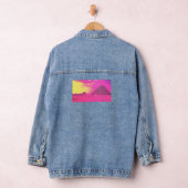 Roze Piramides T-shirt Tanktop Denim Jacket (Hangar)