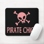 Roze Pirate Chick Muismat (Met muis)