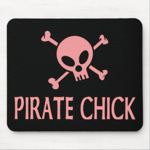 Roze Pirate Chick Muismat