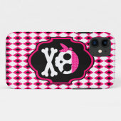 Roze Pirate Gothic Telefoon Case (Achterkant (horizontaal))