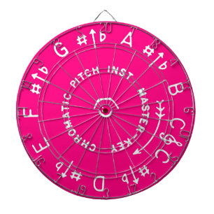 Roze pitch Pipe Dartbord