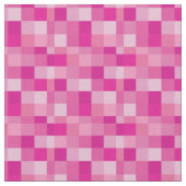 Roze pixelaatpatroon | Gamer Stof (Close Up)