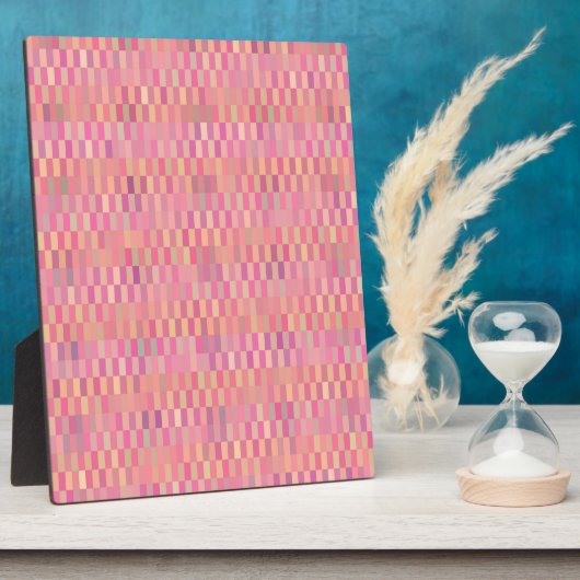 Roze pixels fotoplaat (Zijkant)