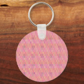 Roze pixels sleutelhanger (Voorkant)