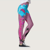 Roze Pixie Dust Paragliding Leggings (Rechts)