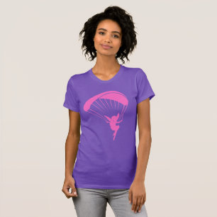 Roze Pixie T-shirt met Paragliding