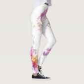 Roze plaat leggings (Rechts)