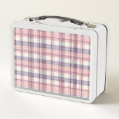  roze plaid lunchbox (Achterkant)
