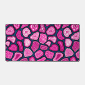 Roze plakjes bureaumat (Voorkant)