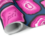 Roze plakjes cadeaupapier (Rol Hoek)