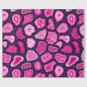 Roze plakjes cadeaupapier (Vlak)