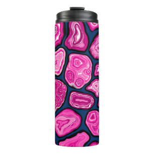 Roze plakjes thermosbeker