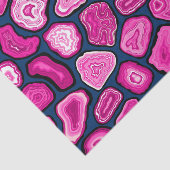 Roze plakjes tissuepapier (Detail)