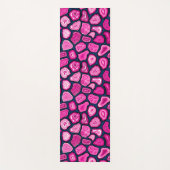Roze plakjes yogamat (Voorkant)